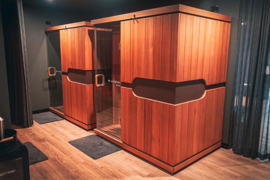 Infrared Sauna at Mindbody Lounge